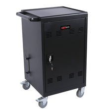 Load image into Gallery viewer, Mobile Charging Cart and Cabinet for Tablets Laptops 32-Device
