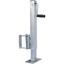 Load image into Gallery viewer, Heavy Duty Trailer Jack, Fixed Mount Jack w/Drop Leg, 28.6 in. of Lift, Max Load 2,500 Lbs

