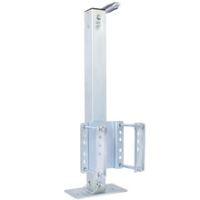 Load image into Gallery viewer, Heavy Duty Trailer Jack, Fixed Mount Jack w/Drop Leg, 28.6 in. of Lift, Max Load 2,500 Lbs
