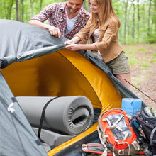 Load image into Gallery viewer, Memory Foam Camping Mattress - 63"x26"x3" Perfect for Outdoor Activities, RVs, Guest Rooms, and Dorms; Foldable, Portable, with Water-Resistant Zipper Cover, CertiPUR-US Certified
