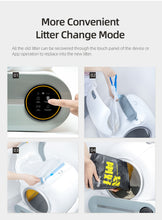 Load image into Gallery viewer, Smart Cat Litter Box Cat Litter Box Self-cleaning
