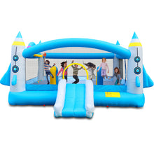 Load image into Gallery viewer, Multifunctional Jump 'n Slide Inflatable Bouncer for Kids Complete Setup with Blower - 198" x 180" Play Area - 96" Tall
