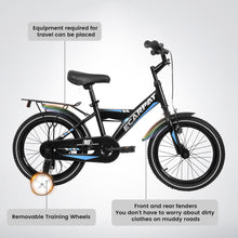 Load image into Gallery viewer, A16115 Kids Bike 16 inch for Boys &amp; Girls with Training Wheels, Freestyle Kids' Bicycle with fender and carrier.
