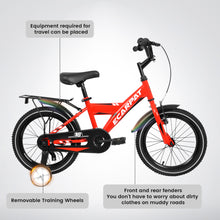 Load image into Gallery viewer, A16115 Kids Bike 16 inch for Boys &amp; Girls with Training Wheels, Freestyle Kids' Bicycle with fender and carrier.

