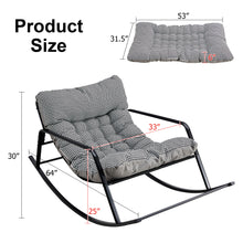Load image into Gallery viewer, Rocker chair, fashionable armchair, lounge sofa, lounge chair, suitable for daycare, living room, bedroom
