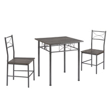 Load image into Gallery viewer, 3-Piece Kitchen Dining Room Table Set Grey Chair
