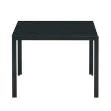 Load image into Gallery viewer, Nesting Coffee Table Set of 2, Square Modern Stacking Table with Tempered Glass Finish for Living Room,Black
