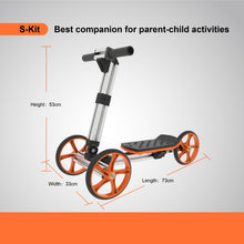 Load image into Gallery viewer, KidRock Constructible Kit 20 in 1 Kids Balance Bike No Pedals Toys for 1 to 4 Year Old Engineering Building Kit Kids Sit/Stand Scooter Most Popular S-Kit (Not Electric)
