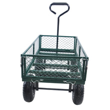 Load image into Gallery viewer, Wagon Cart Garden cart trucks make it easier to transport firewood (green)
