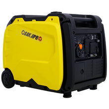 Load image into Gallery viewer, Super quiet Inverter Generator 4500w portable generator electric start, foldable handle with wheel,212cc 4 stroke CARB EPA compliant
