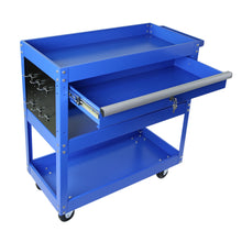 Load image into Gallery viewer, Rolling Tool Cart, Premium 1-Drawer Utility Cart, Heavy Duty Industrial Storage Organizer Mechanic Service Cart with Wheels and Locking System
