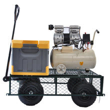 Load image into Gallery viewer, Wagon Cart Garden cart trucks make it easier to transport firewood (green)
