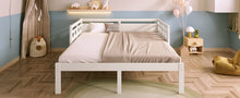 Load image into Gallery viewer, Twin Extending Daybed with Trundle, Wooden Daybed, White
