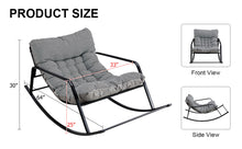 Load image into Gallery viewer, Rocker chair, fashionable armchair, lounge sofa, lounge chair, suitable for daycare, living room, bedroom

