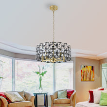 Load image into Gallery viewer, Modern Crystal Chandelier for Living-Room Round Cristal Lamp Luxury Home Decor Light Fixture
