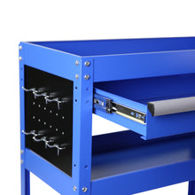 Load image into Gallery viewer, Rolling Tool Cart, Premium 1-Drawer Utility Cart, Heavy Duty Industrial Storage Organizer Mechanic Service Cart with Wheels and Locking System
