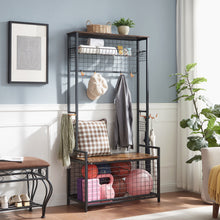 Load image into Gallery viewer, Garage Sports Equipment Organizer System Ball Gear Basketball Racks for Balls, Ball Holder with Baskets, Indoor/Outdoor Kids Toys Storage Organizer
