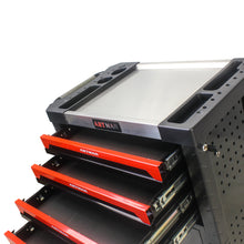 Load image into Gallery viewer, REMOVABLE 4 DRAWERS TOOL CART WITH LOCK
