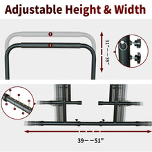 Load image into Gallery viewer, Power Tower Dip Station Pull Up Bar Stand Adjustable Height Heavy Duty Multi-Function Fitness Training Equipment
