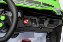 Load image into Gallery viewer, 12V4A 20W*2 one button start, forward and backward, high and low speed, music, front light, power display,  two doors can open, 2.4G R/C, seat belt four wheel absorber KIDS RIDE ON CAR
