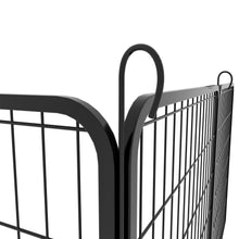 Load image into Gallery viewer, 6 Panels Heavy Duty Metal Playpen with door,39.37"H Dog Fence Pet Exercise Pen for Outdoor, Indoor
