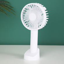 Load image into Gallery viewer, Portable Fan Handheld USB Rechargeable Pocket Air Cooler Mini Fan Quiet Travel Cooler Outdoor Cooling Fan
