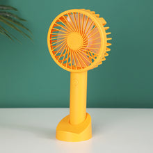 Load image into Gallery viewer, Portable Fan Handheld USB Rechargeable Pocket Air Cooler Mini Fan Quiet Travel Cooler Outdoor Cooling Fan
