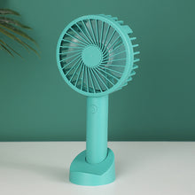 Load image into Gallery viewer, Portable Fan Handheld USB Rechargeable Pocket Air Cooler Mini Fan Quiet Travel Cooler Outdoor Cooling Fan
