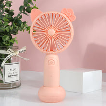 Load image into Gallery viewer, USB Rechargeable Handheld Mini Fan Air Cooler Electric Cooling Fan Travel Outdoor Office Light-weight Pocket Fan
