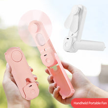 Load image into Gallery viewer, Multi-Function Portable Handheld Fan Nano Spray Fan USB Chargeable Mini Fan Facial Steamer Air Cooler Desktop Fan
