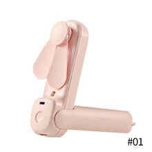 Load image into Gallery viewer, Multi-Function Portable Handheld Fan Nano Spray Fan USB Chargeable Mini Fan Facial Steamer Air Cooler Desktop Fan
