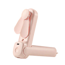 Load image into Gallery viewer, Multi-Function Portable Handheld Fan Nano Spray Fan USB Chargeable Mini Fan Facial Steamer Air Cooler Desktop Fan

