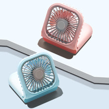 Load image into Gallery viewer, 3000mah Hanging Neck Fan USB Rechargeable Handheld Fan Adjustable Desktop Fan Air Cooler for Home Office Outdoor Travel
