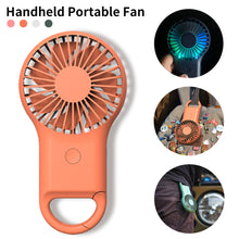Load image into Gallery viewer, Summer Portable Mini Handheld Fan USB Charging Cooler Ultra-quiet LED Cooling Fans for Travel Outdoor Office
