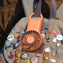 Load image into Gallery viewer, Summer Portable Mini Handheld Fan USB Charging Cooler Ultra-quiet LED Cooling Fans for Travel Outdoor Office
