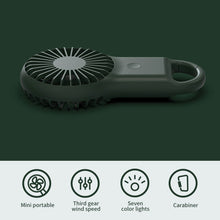 Load image into Gallery viewer, Summer Portable Mini Handheld Fan USB Charging Cooler Ultra-quiet LED Cooling Fans for Travel Outdoor Office

