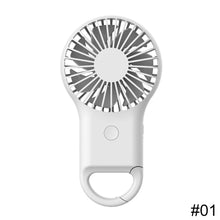 Load image into Gallery viewer, Summer Portable Mini Handheld Fan USB Charging Cooler Ultra-quiet LED Cooling Fans for Travel Outdoor Office
