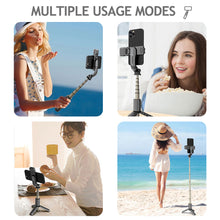 Load image into Gallery viewer, 3 in 1 Mini Foldable Tripod Bluetooth Selfie Stick For Android IOS Wireless Remote Shutter Extendable Mobile Phone Holder
