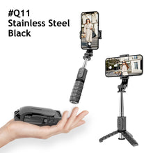 Load image into Gallery viewer, 3 in 1 Mini Foldable Tripod Bluetooth Selfie Stick For Android IOS Wireless Remote Shutter Extendable Mobile Phone Holder

