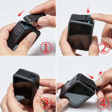 Load image into Gallery viewer, Battery Side Cover For GoPro 9 Action Camera Black Removable Flip Design Charging Port Door Lid with Silicone Protective Sleeve
