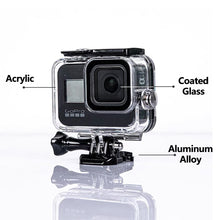 Load image into Gallery viewer, For GoPro 9 Black Silicone Case 60M Waterproof Screen Lens Film Protective Sleeve Go Pro 9 Accessories
