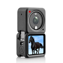 Load image into Gallery viewer, For DJI Action 2 Silicone Protective Case Separate Design Tempered Glass Screen Protector Cover DJI Action 2 Accessories
