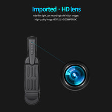 Load image into Gallery viewer, T189 Hidden Mini Camcorder Full HD 1080P Camera Clear Voice Wearable Lightweight Cam DVR Digital Video Recorder TF Card Storage
