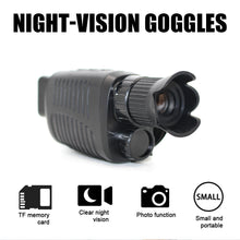Load image into Gallery viewer, HD Infrared Night Vision Device 5X Digital Zoom Recording Video Camera Monocular Telescope For Outdoor Travel Hunting
