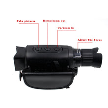 Load image into Gallery viewer, HD Infrared Night Vision Device 5X Digital Zoom Recording Video Camera Monocular Telescope For Outdoor Travel Hunting

