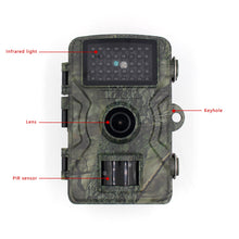 Load image into Gallery viewer, 12MP 1080P Night Vision Clear Wildlife Hunting Trail Game Camera IP66 Outdoor Camouflage surveillance Motion Scouting Camera
