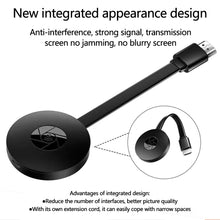 Load image into Gallery viewer, G2 Wireless Display 4K 1080P HDMI-compatible Dongle Dlna Airplay Anycast TV Stick Receiver Adapter For Android Mac IOS
