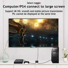 Load image into Gallery viewer, 4K 60Hz HD 1080P HDCP Splitter HDMI-Compatible Switch Switcher 1X2 Split Amplifier Dual Display For DVD For PS3 HDTV 1 in 2 Out
