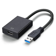 Load image into Gallery viewer, 1080P 60HZ HD USB 3.0 to HDMI-compatible Audio Video Adapter Converter For Windows 7/8/10 PC Laptop Projector

