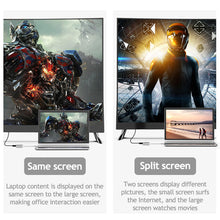 Load image into Gallery viewer, USB 3.0 to HDMI-Compatible VGA DVI Adapter Converter 1080P HD for Computer to Projector TV Monitor Extend Screen VGA Cable
